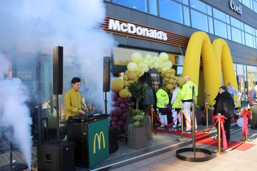 McDonald's – bild 12 från invigningarna